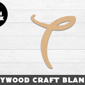 T Wood Shape, Letter Font, Unfinished Wood, Craft Wood, Wood Cutout,  Laser Cut, Craft Supply, Wood Pieces, Wood Blanks, for Crafts