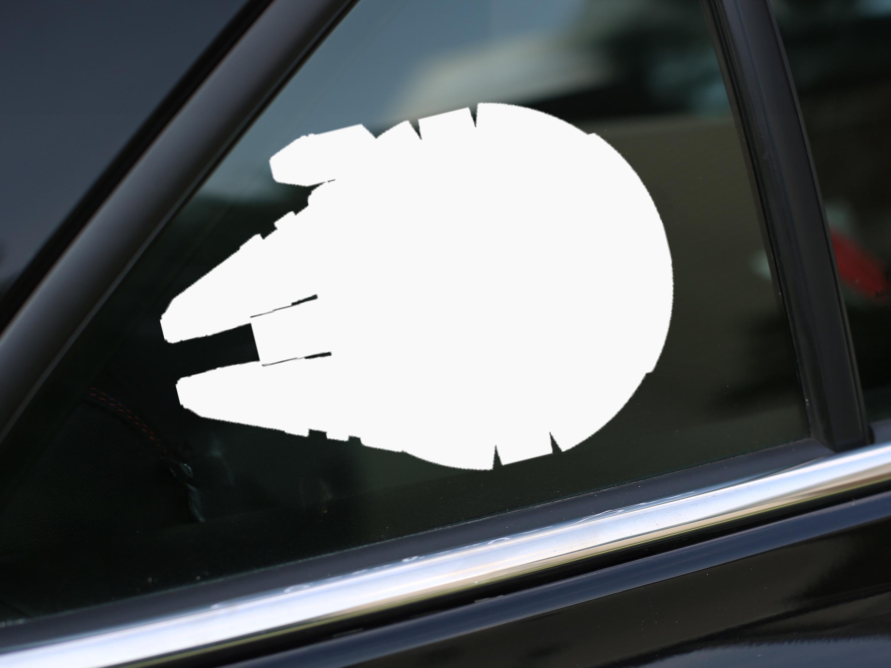 Millennium falcon car decal discount