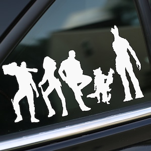 Guardians of The Galaxy Decal, Avengers Decal For Car, wall decal, laptop stickers, Vinyl Decal, Stickers, Gifts, For Her, For Him