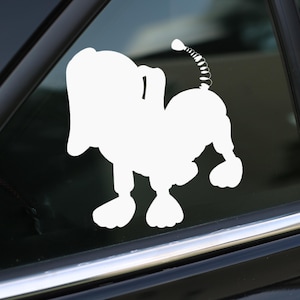 Slinky Dog Decal, Toy Story Decal, Car Decal, wall decal, laptop stickers, Vinyl Decal, Stickers, Gifts, For Her, For Him