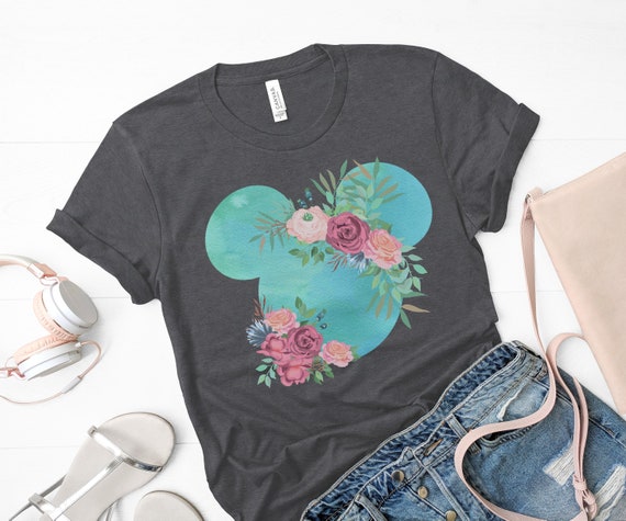 Mouse Shirt Flower and Garden Festival Floral Mouse Shirt Mouse