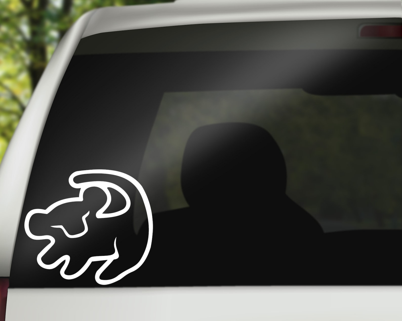 Lion King Decal Simba Decal for Car Wall Decal Laptop Etsy