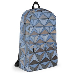 Spaceship Earth at night Backpack, Epcot Bag, Backpack, Bag, Gifts, Park Bag, Carry On, Gift for Him, Gift for Her, Canvas