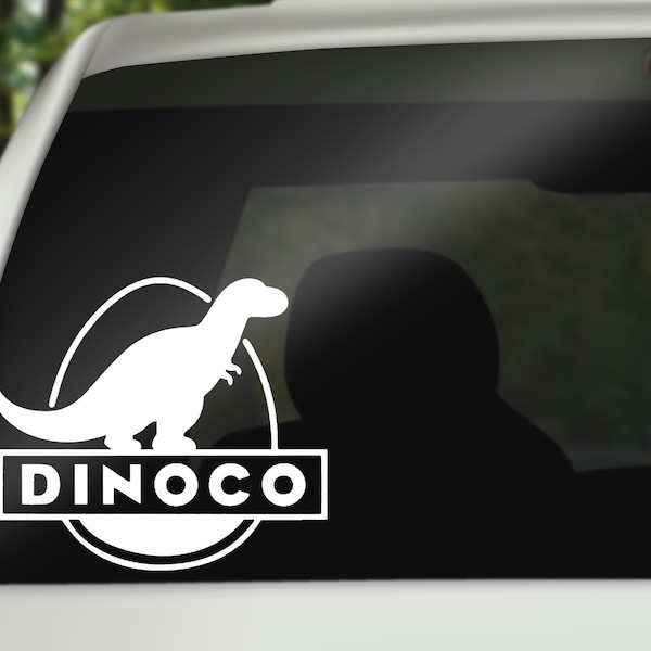 Dinoco Decal, Cars decal, Mater, Toy Story, Car Decal, Wall Decal, Laptop, Vinyl Decals, Vinyl Decal, Stickers, Gifts, For Her, For Him