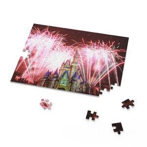 Puzzle Happily Ever After, Puzzle Castle, Puzzle Magic Kingdom, Rzeczy do zrobienia, W domu, Prezent do domu, Prezenty, Puzzle, Pudełko na puzzle