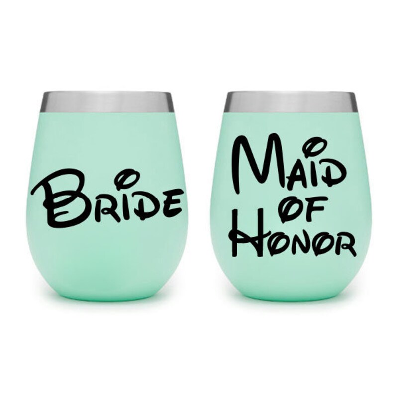 Magical Wedding Wine Tumbler Decals Vinyl Decal Custom Name Etsy