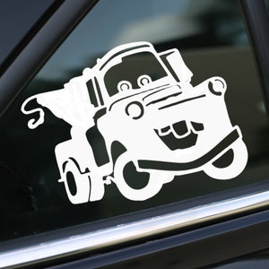 Mater Decal, Cars decal, Car Decal, Wall Decal, Laptop Decal, Vinyl Decals, Vinyl Decal, Stickers, Gifts, For Her, For Him