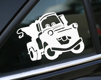Mater Decal, Cars decal, Car Decal, Wall Decal, Laptop Decal, Vinyl Decals, Vinyl Decal, Stickers, Gifts, For Her, For Him