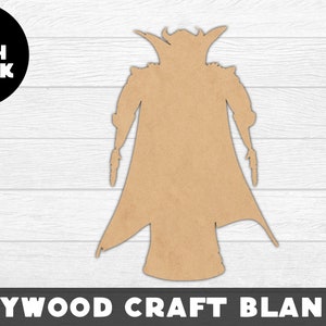 Zurg Wood Shape, Toy Story, Unfinished Wood, Craft Wood, Wood Cutout,  Laser Cut, Craft Supply, Wood Pieces, Wood Blanks, for Crafts