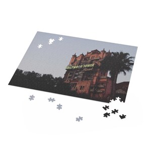 Puzzle Tower of Terror, Puzzle Hollywood Studios, Rzeczy do zrobienia, W domu, Prezent do domu, Prezenty, Puzzle, Pudełko na puzzle