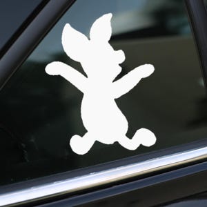 Piglet Decal, Winnie The Pooh decal, Car Decal, wall decal, laptop stickers, Vinyl Decal, Stickers, Gifts, For Her, For Him