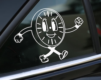 Miss Minutes Decal, TVA decal, Car Decal, wall decal, laptop stickers, Vinyl Decal, Stickers, Gifts, For Her, For Him