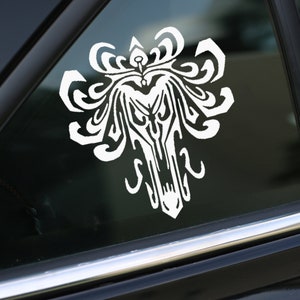 Haunted Mansion Wallpaper Decal, Car Decal, wall decal, laptop stickers, Vinyl Decal, Stickers, Gifts, For Her, For Him