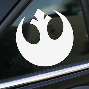Star Wars Decal, Rebel Alliance decal, Car Decal, wall decal, laptop stickers, Vinyl Decal, Stickers, Gifts, For Her, For Him