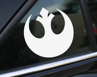 Star Wars Decal, Rebel Alliance decal, Car Decal, wall decal, laptop stickers, Vinyl Decal, Stickers, Gifts, For Her, For Him
