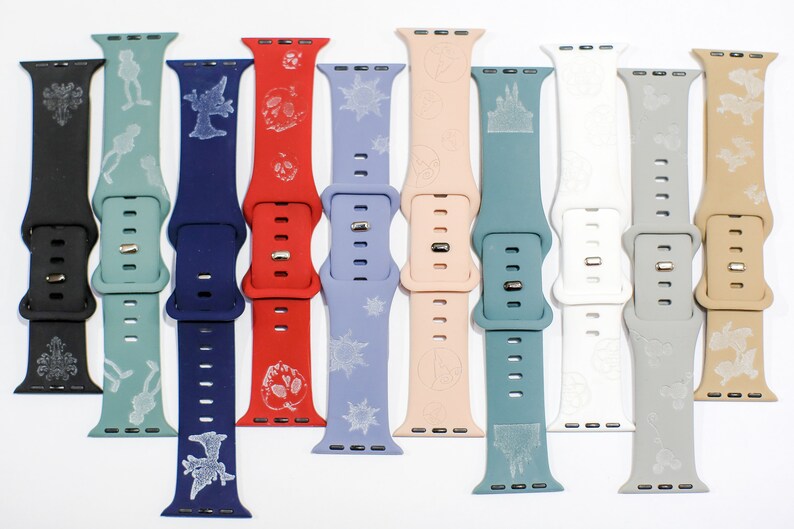 Disney Apple Watch Band Custom Disney Watch Bands Disney Etsy