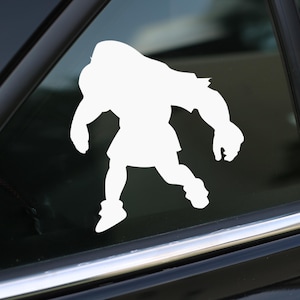 Hunchback Decal, Quasimodo Decal, Hunchback of Notre Dame Sticker for Car, wall decal, laptop stickers, Gifts, For Her, For Him