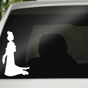 Mulan Decal Princess decal, Car Decal, wall decal, laptop stickers,  Vinyl Decal, Stickers, Gifts, For Her, For Him