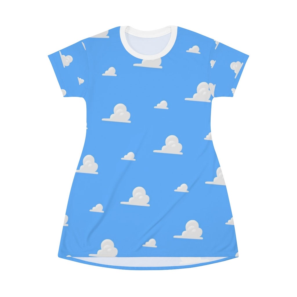 Cloud Dress Toy Story Skater Dress Disney Dress Disney Etsy