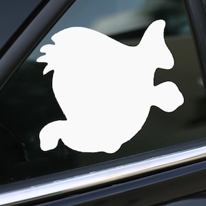 Flounder Decal, Little Mermaid decal, Car Decal, wall decal, laptop stickers, Gifts, For Her, For Him