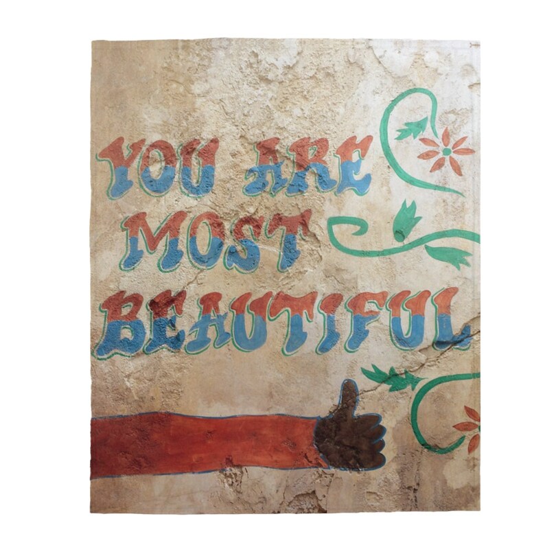 You Are Most Beautiful Blanket Blanket Throw Blanket Home Etsy