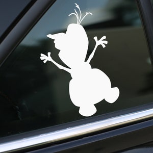 Olaf Aufkleber, Frozen Aufkleber, Auto Aufkleber, Wandaufkleber, Laptop Aufkleber, Vinyl Aufkleber, Aufkleber, Geschenke, Für Sie, Für Ihn