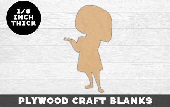 Snowman - Laser Cut Out Unfinished Wood Craft Shape XMS171 Snowman - Laser Cut Out Unfinished Wood Craft Shape XMS171