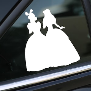 Evil Ugly Stepsisters Decal, Cinderella Decal, Drizella and Anastasia Sticker for Car, wall decal, laptop stickers, Gifts, For Her