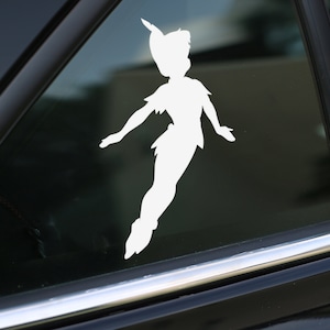 Peter Pan Aufkleber, Lost Boy Aufkleber, Auto Aufkleber, Wandaufkleber, Laptop Aufkleber, Vinyl Aufkleber, Aufkleber, Geschenke, Für Sie, Für Ihn