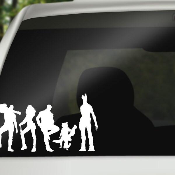 Guardians of The Galaxy Decal, Avengers Decal For Car, wall decal, laptop stickers, Vinyl Decal, Stickers, Gifts, For Her, For Him