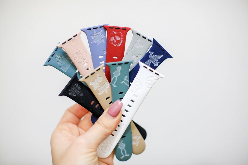 Disney Apple Watch Band Custom Disney Watch Bands Disney Etsy