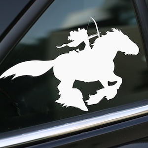 Merida Decal, Brave decal, Car Decal, wall decal, laptop stickers, Vinyl Decal, Stickers, Gifts, For Her, For Him