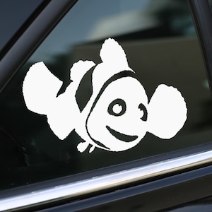 Marlin Decal, Finding Nemo decal, Car Decal, wall decal, laptop stickers, Vinyl Decal, Stickers, Gifts, For Her, For Him