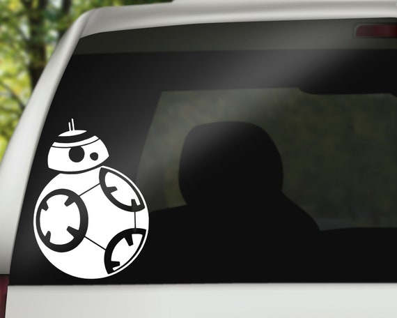 Rey and BB8 decal sticker for home window wall door decor car laptop Art Truck 