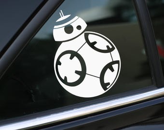 Décalcomanie Star Wars BB-8 – Vinyle – Thème Voitures