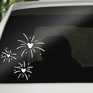 Fireworks Decal, Car Decal, wall decal, laptop stickers, Vinyl Decal, Stickers, Gifts, For Her, For Him