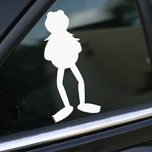 Kermit Decal, Muppets decal, Car Decal, wall decal, laptop stickers, Vinyl Decal, Stickers, Gifts, For Her, For Him