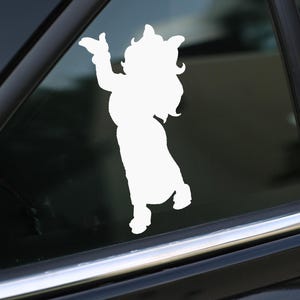 Miss Piggy Decal, Muppets decal, Car Decal, wall decal, laptop stickers, Vinyl Decal, Stickers, Gifts, For Her, For Him