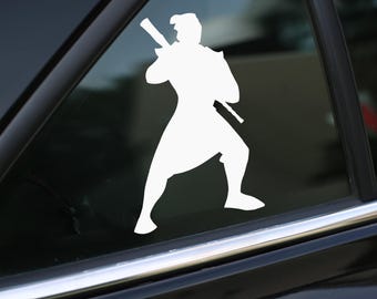 Mulan sticker, Li Shang sticker, Mulan sticker voor auto, muursticker, laptopstickers, vinyl sticker, stickers, cadeaus, voor haar, voor hem