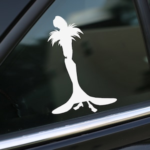Yzma Decal, emperors new groove decal, Car Decal, wall decal, laptop stickers, Vinyl Decal, Stickers, Gifts, For Her, For Him