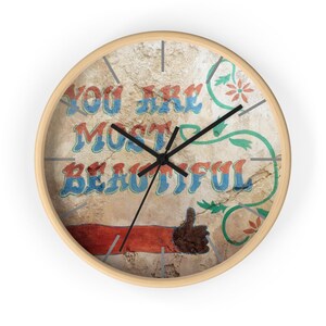 Most Beautiful Wall Clock, Home Decor, Gift, Wall Clock, Clock, Wall Decor, Home Decor, Modern Wall Clock