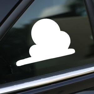 Toy Story Cloud Decal, Car Decal, wall decal, laptop stickers, Vinyl Decal, Stickers, Gifts, For Her, For Him