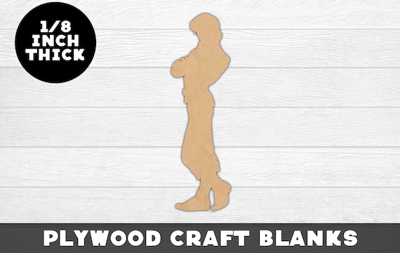 Plaque - Laser Cut Out Unfinished Wood Craft Shape BSC30 Plaque - Laser Cut Out Unfinished Wood Craft Shape BSC30