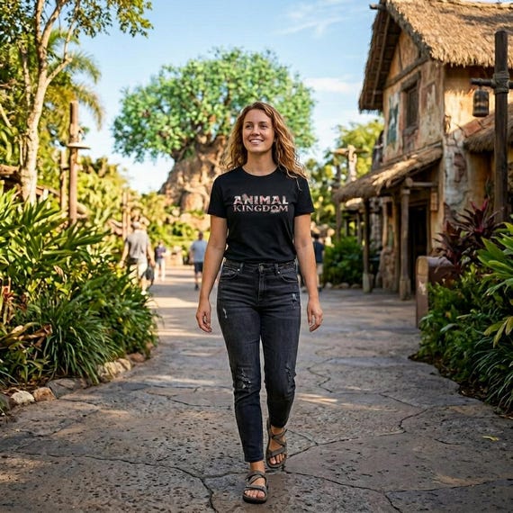 Animal Kingdom Shirt, Floral Shirt, Animal Kingdom Tee, Gift, Plus Size, Vacation Shirt, Family Shirt, Animal Kingdom