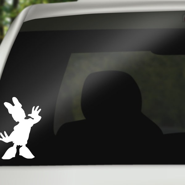 Daisy Duck Decal, Fab Five decal, Car Decal, wall decal, laptop stickers, Vinyl Decal, Stickers, Gifts, For Her, For Him