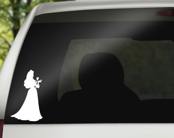 Aurora Decal, Sleeping Beauty decal, Car Decal, wall decal, laptop stickers, Gifts, For Her, For Him