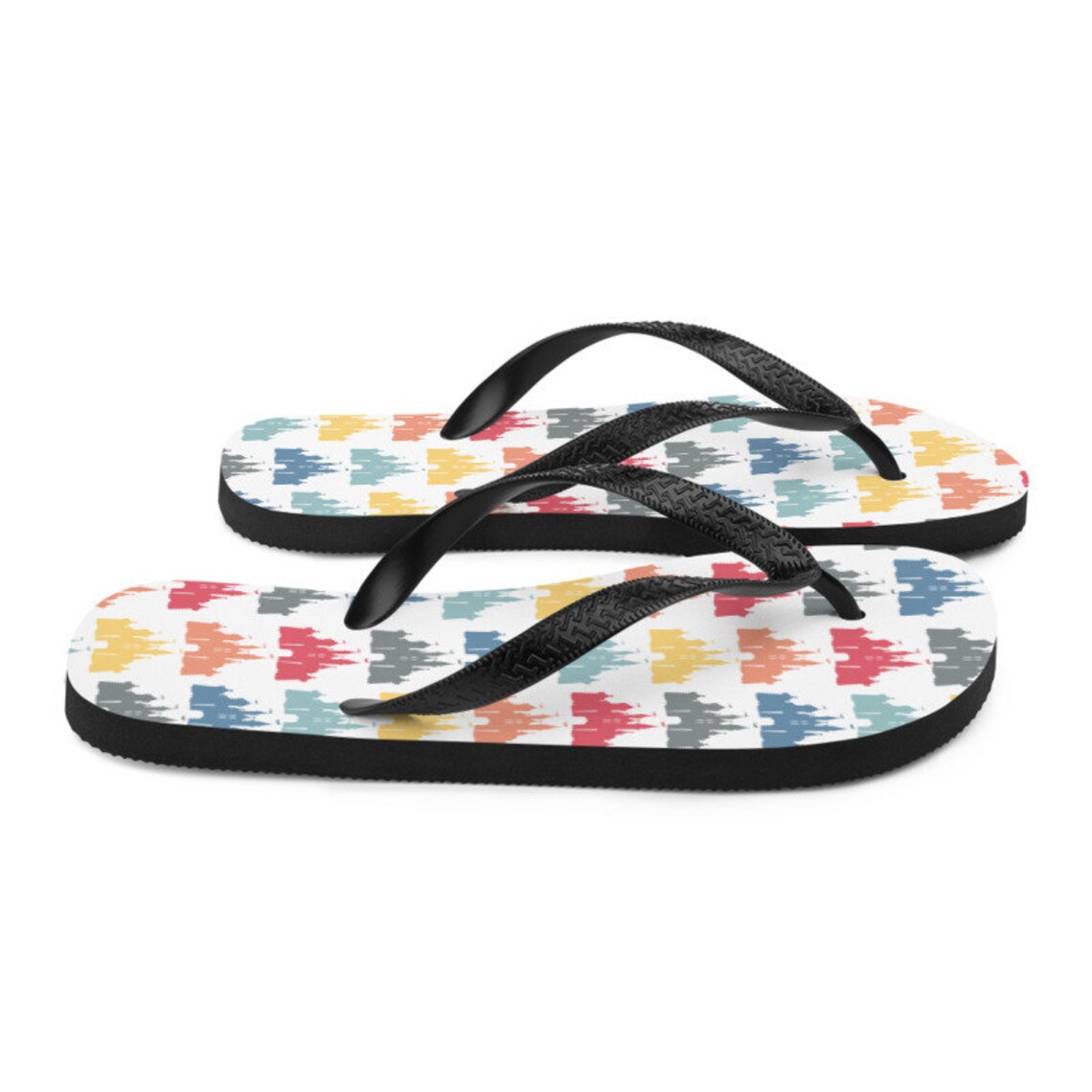 Castle Flip Flops, Castle Sandals, Magic Kingdom, Shoes, Sandals, Flip ...