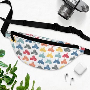 Castle Fanny Pack, Magic Kingdom, Bag, Belly Bag, Fanny Pack, Gifts, Gift for Him, Gift for Her