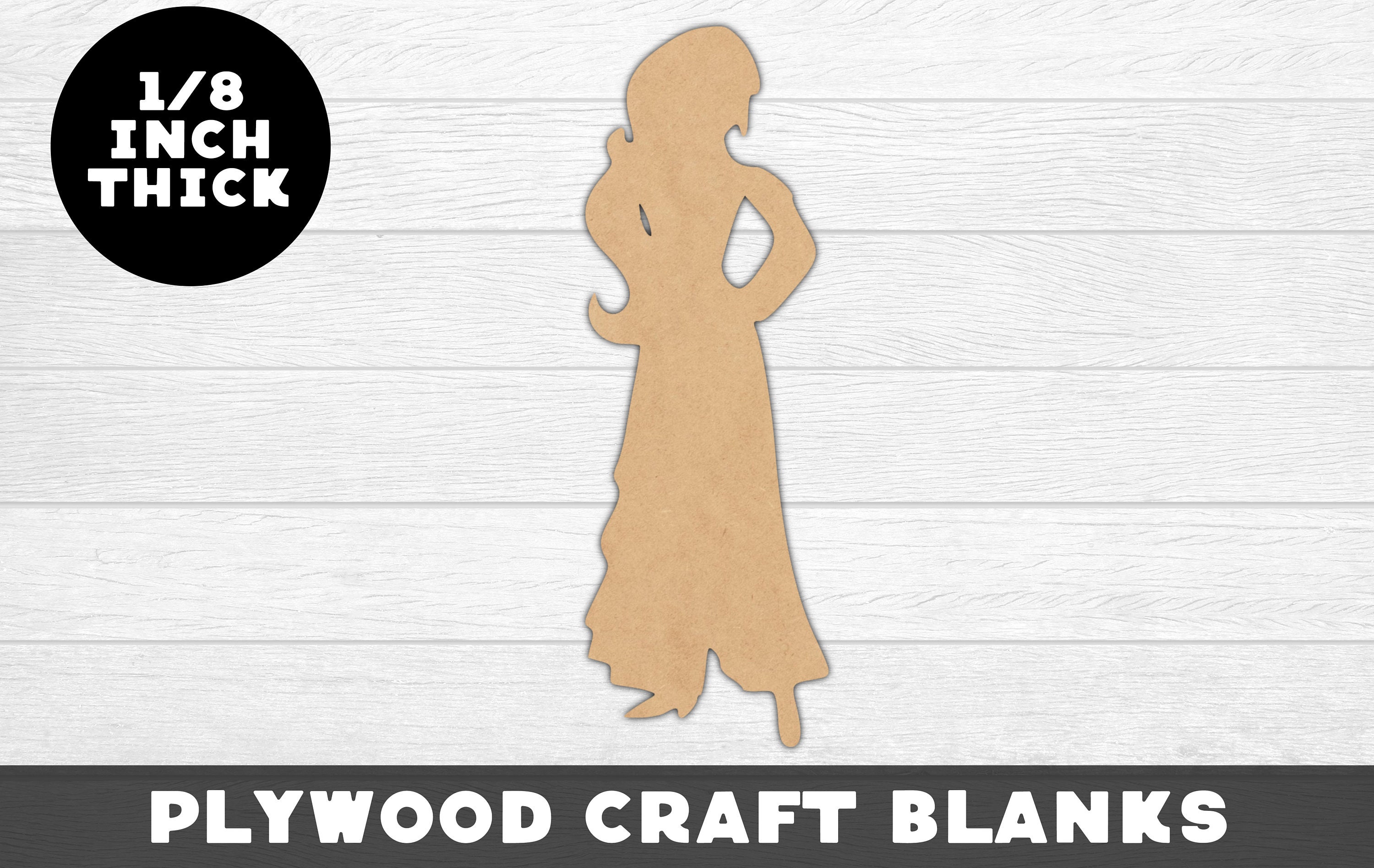 Deer - Laser Cut Out Unfinished Wood Craft Shape XMS175 Deer - Laser Cut Out Unfinished Wood Craft Shape XMS175