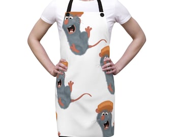 Ratatouille Apron, Apron, Kitchen, Decor, Gift For Her, Cooking, Kitchen Apron